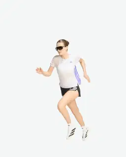 Camiseta Adidas Adizero Tee Mujer Mujer – 3/4