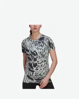 Camiseta Adidas Fast Aop Tee Mujer – 1/2
