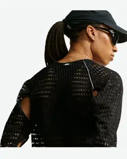 Camiseta Corto De Manga Larga Aero-Fit Nike Radical Airflow After Dark Tour Mujer – 2/4
