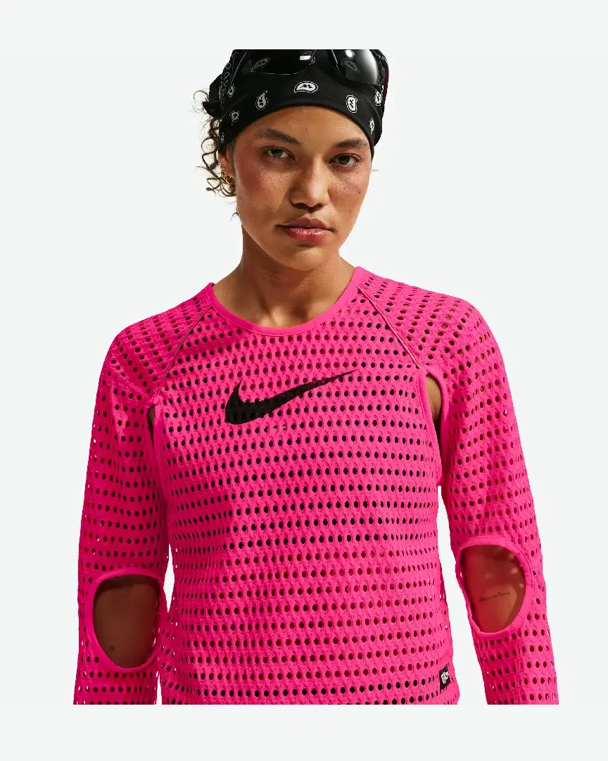 Camiseta Corto De Manga Larga Aero-Fit Nike Radical Airflow After Dark Tour Mujer