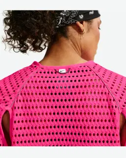 Camiseta Corto De Manga Larga Aero-Fit Nike Radical Airflow After Dark Tour Mujer – 2/4