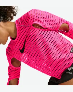 Camiseta Corto De Manga Larga Aero-Fit Nike Radical Airflow After Dark Tour Mujer – 3/4