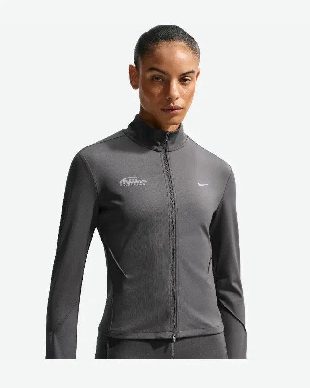 Camiseta de segunda capa con cremallera de longitud completa Dri-Fit Nike Swift W