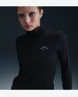 Camiseta de segunda capa Dri-Fit con cremallera 1/4 Nike Trail Mujer – 1/4