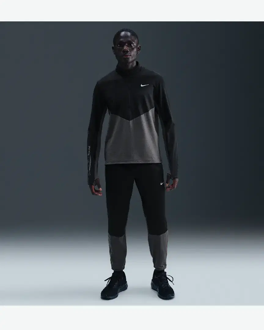 Camiseta de invierno de media cremallera Nike Pacer M - HV2671-060 (3) au meilleur prix !