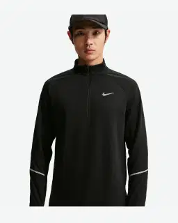 Camiseta de invierno con media cremallera Therma-Fit Nike Miler Hombre – 1/4