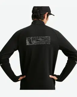 Camiseta de invierno con media cremallera Therma-Fit Nike Miler Hombre – 2/4