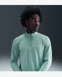 Camiseta de invierno de media cremallera Therma-Fit Repel Nike Stride Hombre – 1/4