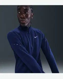 Camiseta de invierno de media cremallera Therma-Fit Repel Nike Stride Hombre – 1/4