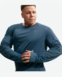 Camiseta de invierno de manga larga y protección UV Dri-Fit Nike Miler Hombre – 3/4