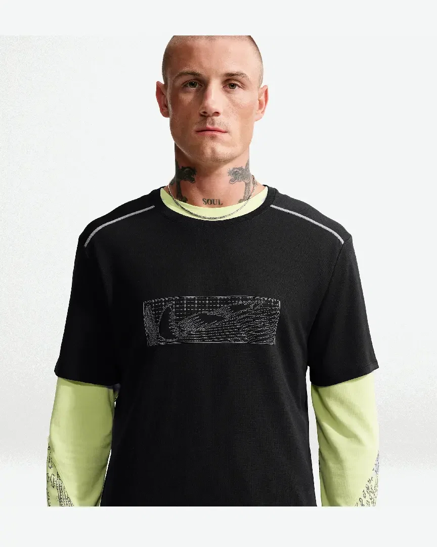 Camiseta de invierno con protección UV Dri-Fit Nike Miler M
