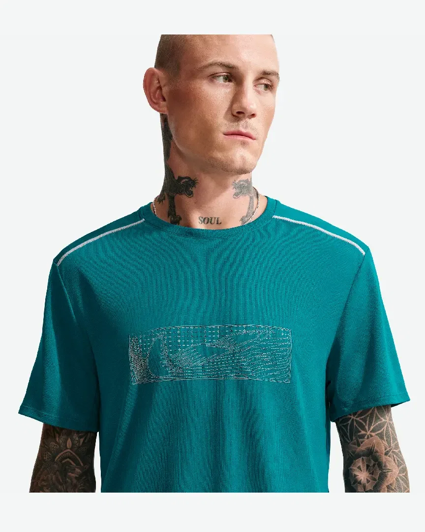 Camiseta de invierno con protección UV Dri-Fit Nike Miler M