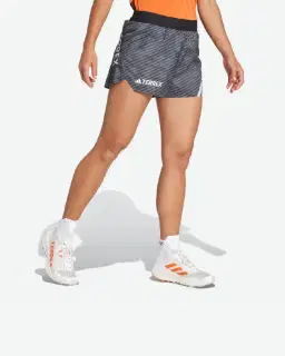 Pantalones cortos de impresión total Terrex Adidas Techrock Mujer – 3/4