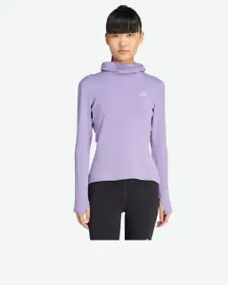 Chaqueta Adidas De Chándal De Running Con Capucha Mangas Largas Invierno Adi365 Essentials Mujer – 1/4