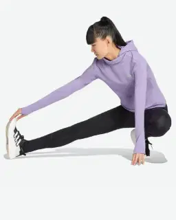 Chaqueta Adidas De Chándal De Running Con Capucha Mangas Largas Invierno Adi365 Essentials Mujer – 3/4