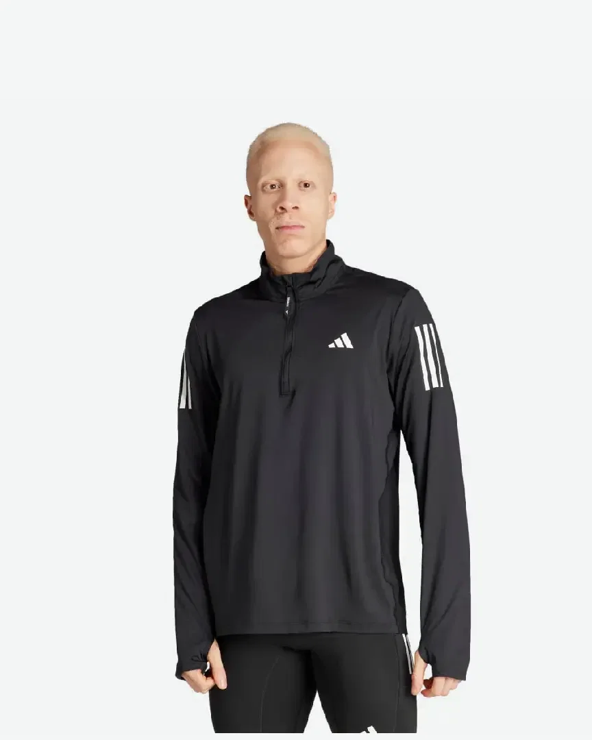Chaqueta Adidas Demi-Zip Own The Run Hombre