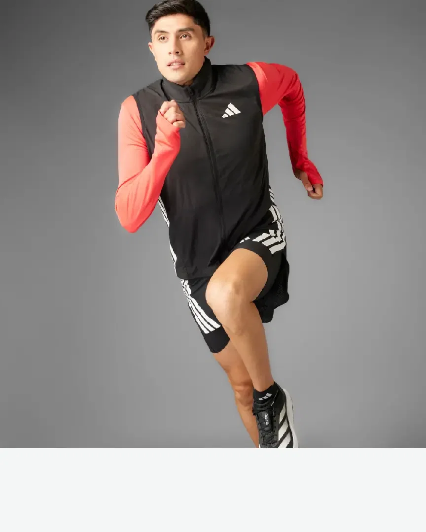 Chaleco Adidas Sin Mangas De Running Adizero Hombre