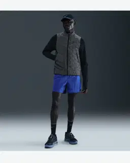 Chaqueta sin mangas con patrón reflectante Nike Therma-Fit Adv Hombre – 4/4