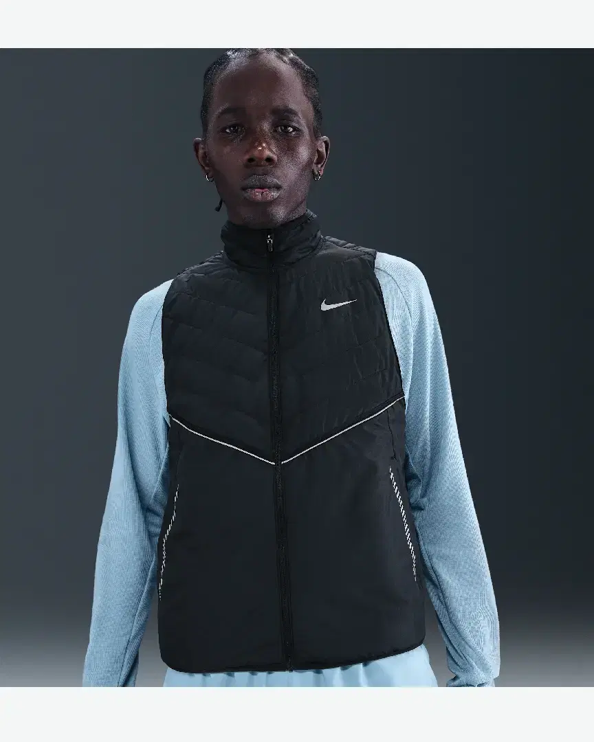 Chaqueta sin mangas Nike Therma-Fit Repel con detalles reflectantes M - Men (59) au meilleur prix !