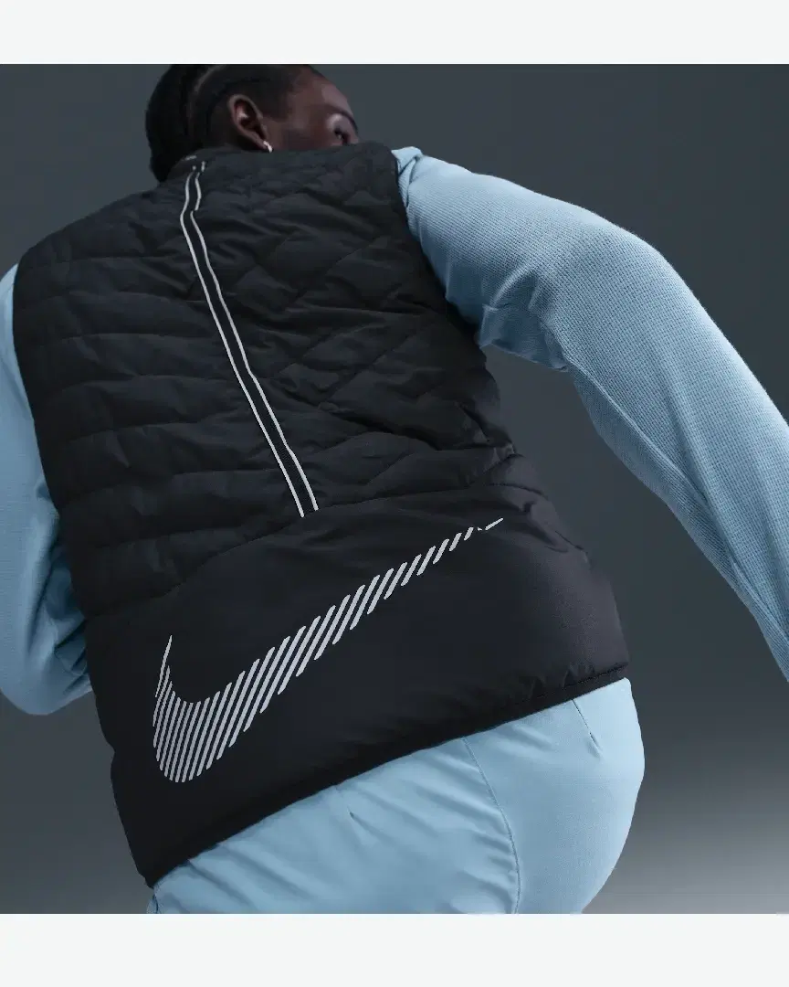 Chaqueta sin mangas Nike Therma-Fit Repel con detalles reflectantes M - IM6581-010 (1) au meilleur prix !