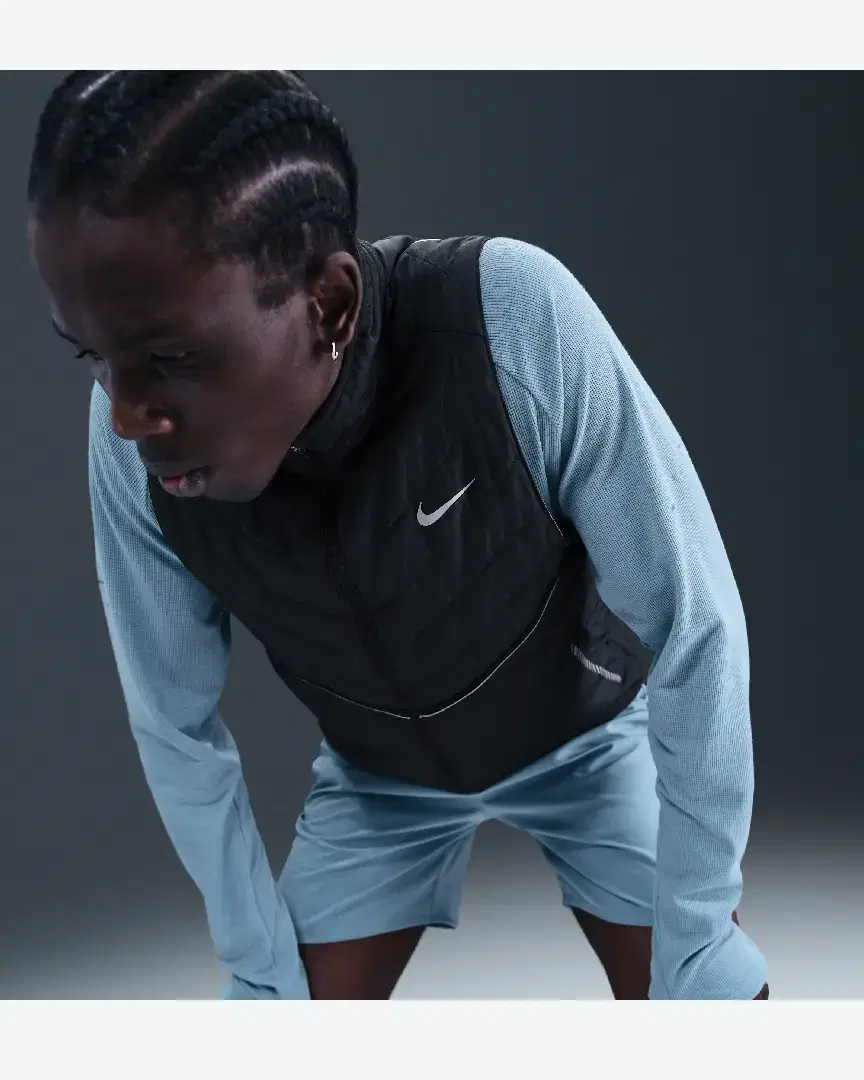 Chaqueta sin mangas Nike Therma-Fit Repel con detalles reflectantes M - IM6581-010 (2) au meilleur prix !