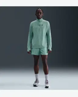 Prenda de segunda capa con media cremallera Dri-Fit Nike Trail Hombre – 4/4