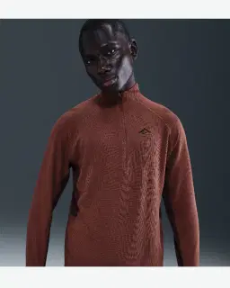 Prenda de segunda capa con media cremallera Dri-Fit Nike Trail Hombre – 1/4