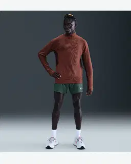 Prenda de segunda capa con media cremallera Dri-Fit Nike Trail Hombre – 4/4