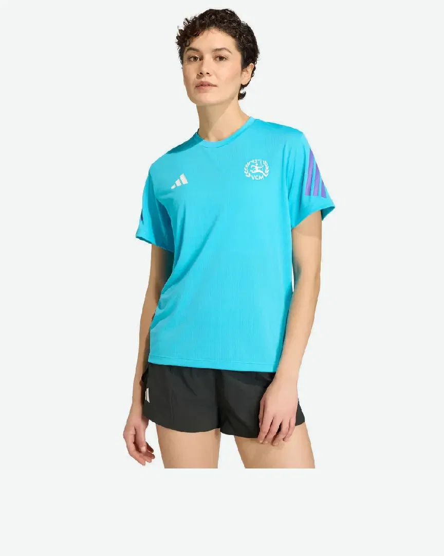 Camiseta de finalista de maratón de Viena Adidas de manga corta W