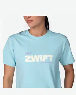 Zwift Watopia Essentials T-Shirt Mujer – 1/4